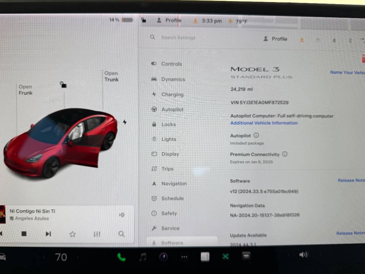 TESLA MODEL 3 2021 5YJ3E1EA0MF872529 image